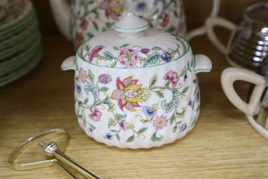 A Minton Haddon Hall tea service